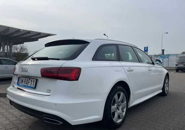 Audi A6 cena 93500 przebieg: 200000, rok produkcji 2018 z Wrocław małe 191